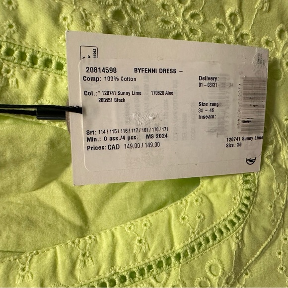 Lime Summer Dress - Picture 6 of 7